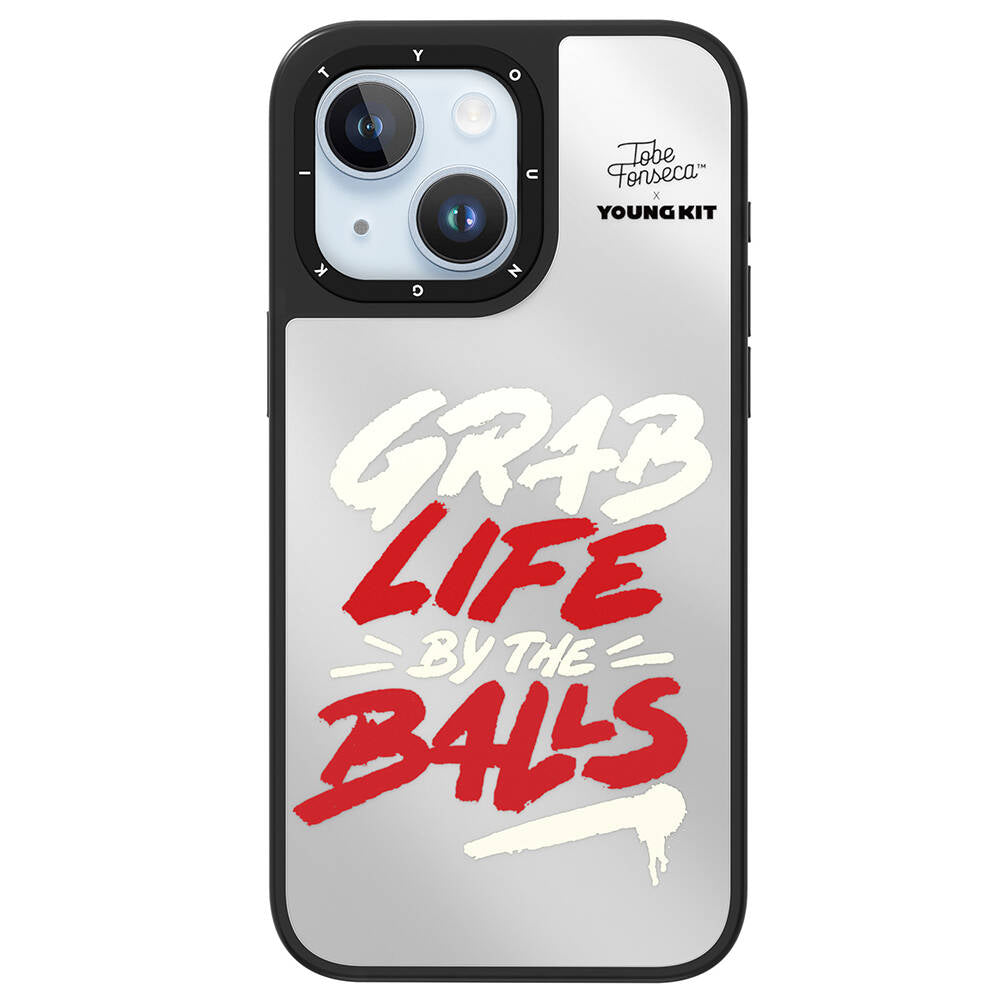 iPhone 15 Pro Kılıf Tobias Fonseca Tasarımlı Youngkit Mirror Kapak
