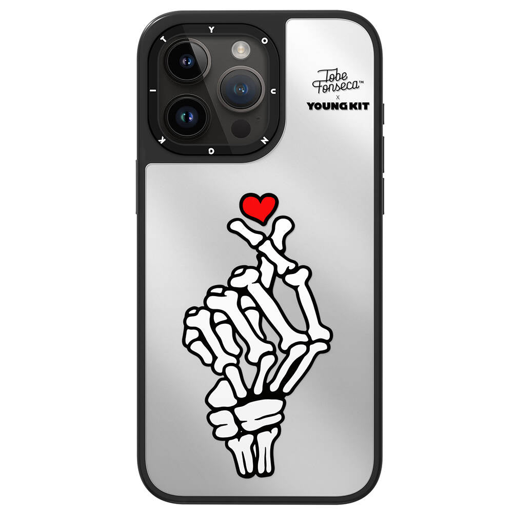 iPhone 15 Pro Kılıf Tobias Fonseca Tasarımlı Youngkit Mirror Kapak