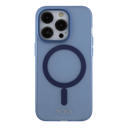 iPhone 15 Pro Kılıf TUMI Orjinal Lisanslı M-safe Şarj Özellikli Buzlu Mat Kapak