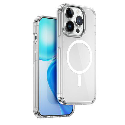 iPhone 15 Pro Kılıf Wiwu MCC-101 Magnetic Crystal Sert PC Kapak