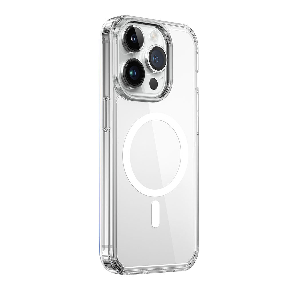 iPhone 15 Pro Kılıf Wiwu MCC-101 Magnetic Crystal Sert PC Kapak