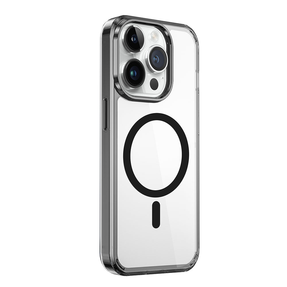 iPhone 15 Pro Kılıf Wiwu MCC-101 Magnetic Crystal Sert PC Kapak