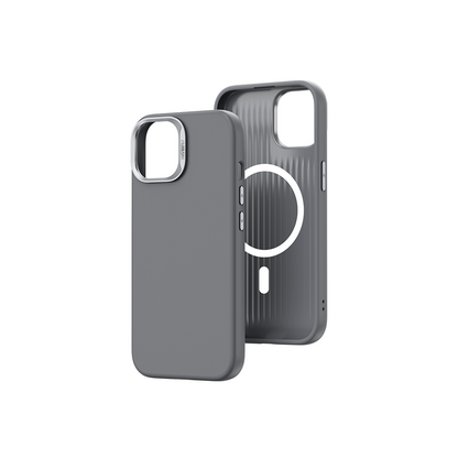 iPhone 15 Pro Kılıf Wiwu SP-019 M-safe Şarj Özellikli Vegan Leather Deri Kapak