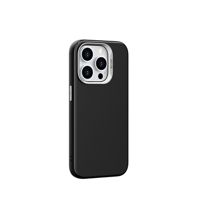 iPhone 15 Pro Kılıf Wiwu SP-019 M-safe Şarj Özellikli Vegan Leather Deri Kapak
