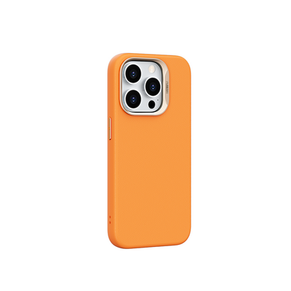 iPhone 15 Pro Kılıf Wiwu SP-019 M-safe Şarj Özellikli Vegan Leather Deri Kapak
