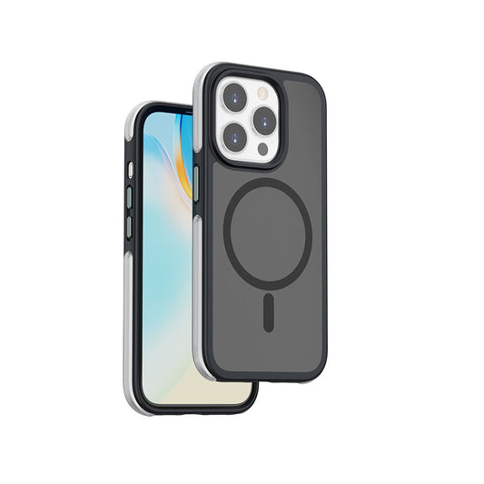 iPhone 15 Pro Kılıf Wiwu ZKK-012 M-safe Şarj Özellikli Air Cushion Kapak