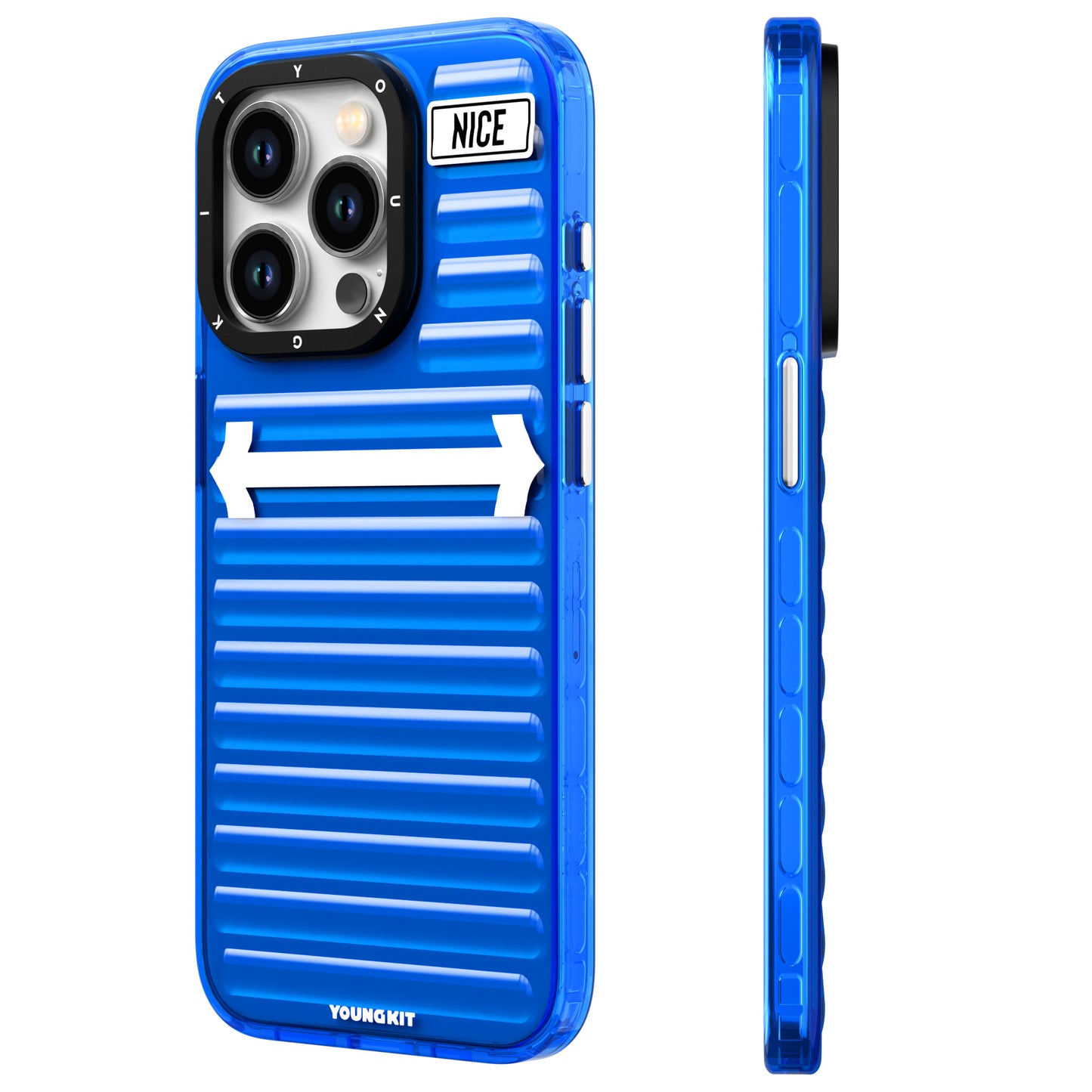 iPhone 15 Pro Kılıf YoungKit Luggage FireFly Serisi Kapak