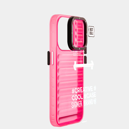 iPhone 15 Pro Kılıf YoungKit Luggage FireFly Serisi Kapak
