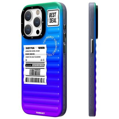 iPhone 15 Pro Kılıf YoungKit The Secret Color Serisi Kapak