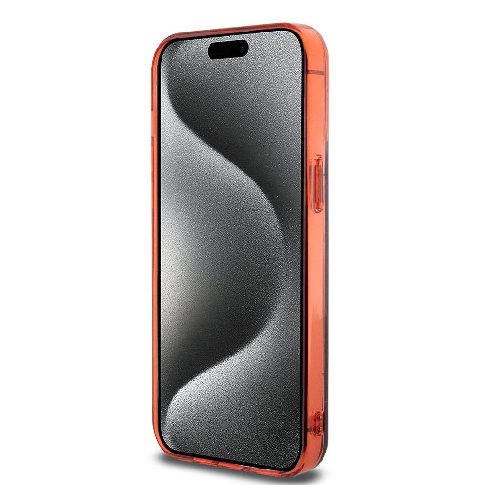 iPhone 15 Pro Max Kılıf AMG Orjinal Lisanslı Çift Katmanlı Dörtgen Desenli Kapak
