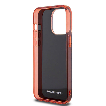 iPhone 15 Pro Max Kılıf AMG Orjinal Lisanslı Çift Katmanlı Dörtgen Desenli Kapak