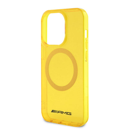 iPhone 15 Pro Max Kılıf AMG Orjinal Lisanslı M-safe Şarj Özellikli Transparan Kapak