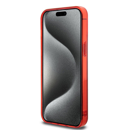 iPhone 15 Pro Max Kılıf AMG Orjinal Lisanslı M-safe Şarj Özellikli Transparan Kapak