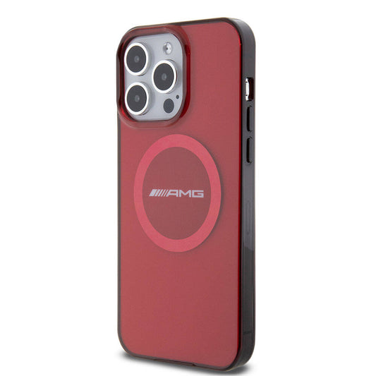 iPhone 15 Pro Max Kılıf AMG Orjinal Lisanslı M-safe Şarj Özellikli Transparan Timeless Kapak