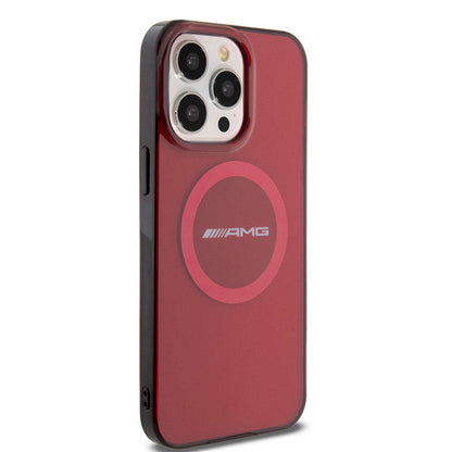 iPhone 15 Pro Max Kılıf AMG Orjinal Lisanslı M-safe Şarj Özellikli Transparan Timeless Kapak