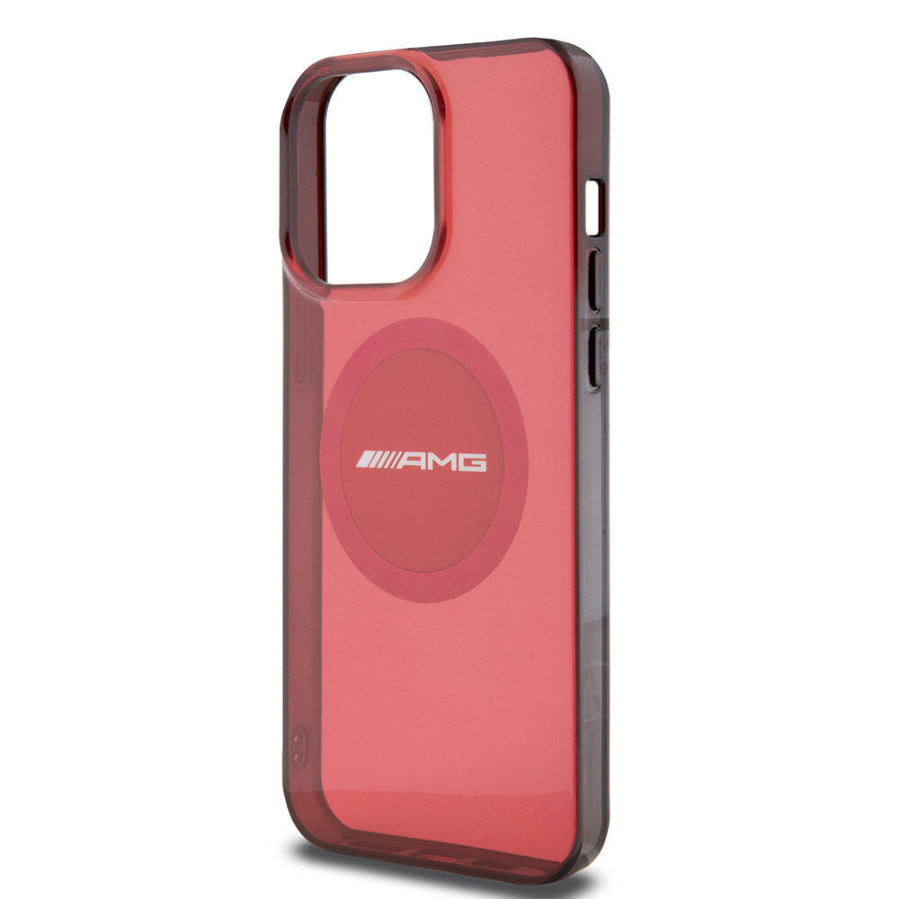 iPhone 15 Pro Max Kılıf AMG Orjinal Lisanslı M-safe Şarj Özellikli Transparan Timeless Kapak