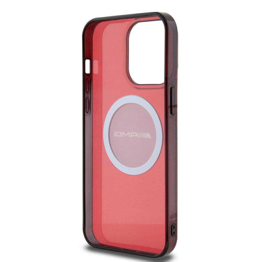 iPhone 15 Pro Max Kılıf AMG Orjinal Lisanslı M-safe Şarj Özellikli Transparan Timeless Kapak