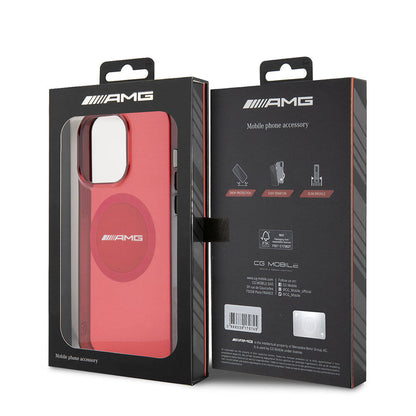 iPhone 15 Pro Max Kılıf AMG Orjinal Lisanslı M-safe Şarj Özellikli Transparan Timeless Kapak