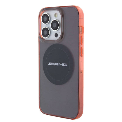 iPhone 15 Pro Max Kılıf AMG Orjinal Lisanslı M-safe Şarj Özellikli Transparan Timeless Kapak