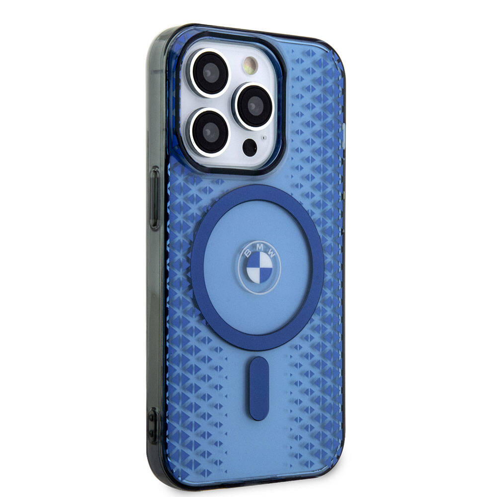 iPhone 15 Pro Max Kılıf BMW M-safe Şarj Özellikli Transparan IML Signature Orjinal Lisanslı Kapak