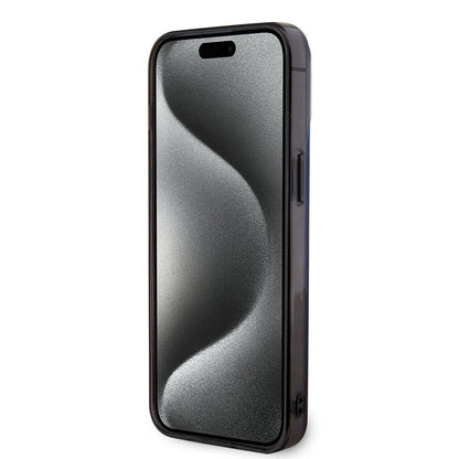iPhone 15 Pro Max Kılıf BMW M-safe Şarj Özellikli Transparan Renk Geçişli Dizayn Orjinal Lisanslı Kapak