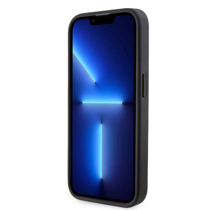 iPhone 15 Pro Max Kılıf BMW Orjinal Lisanslı M Şerit ve Logolu Standlı Kapak