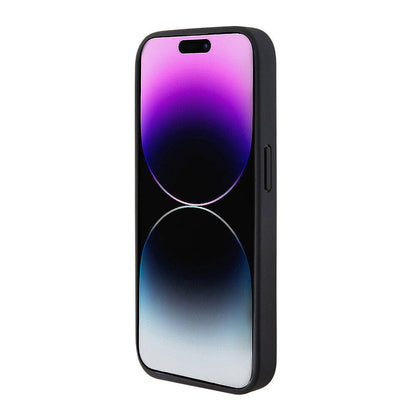 iPhone 15 Pro Max Kılıf BMW Orjinal Lisanslı M-safe Şarj Özellikli M Logolu PU Karbon Kapak