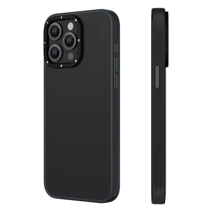 iPhone 15 Pro Max Kılıf Buzlu Mat Tasarım Youngkit Hidden Sand Serisi Kapak