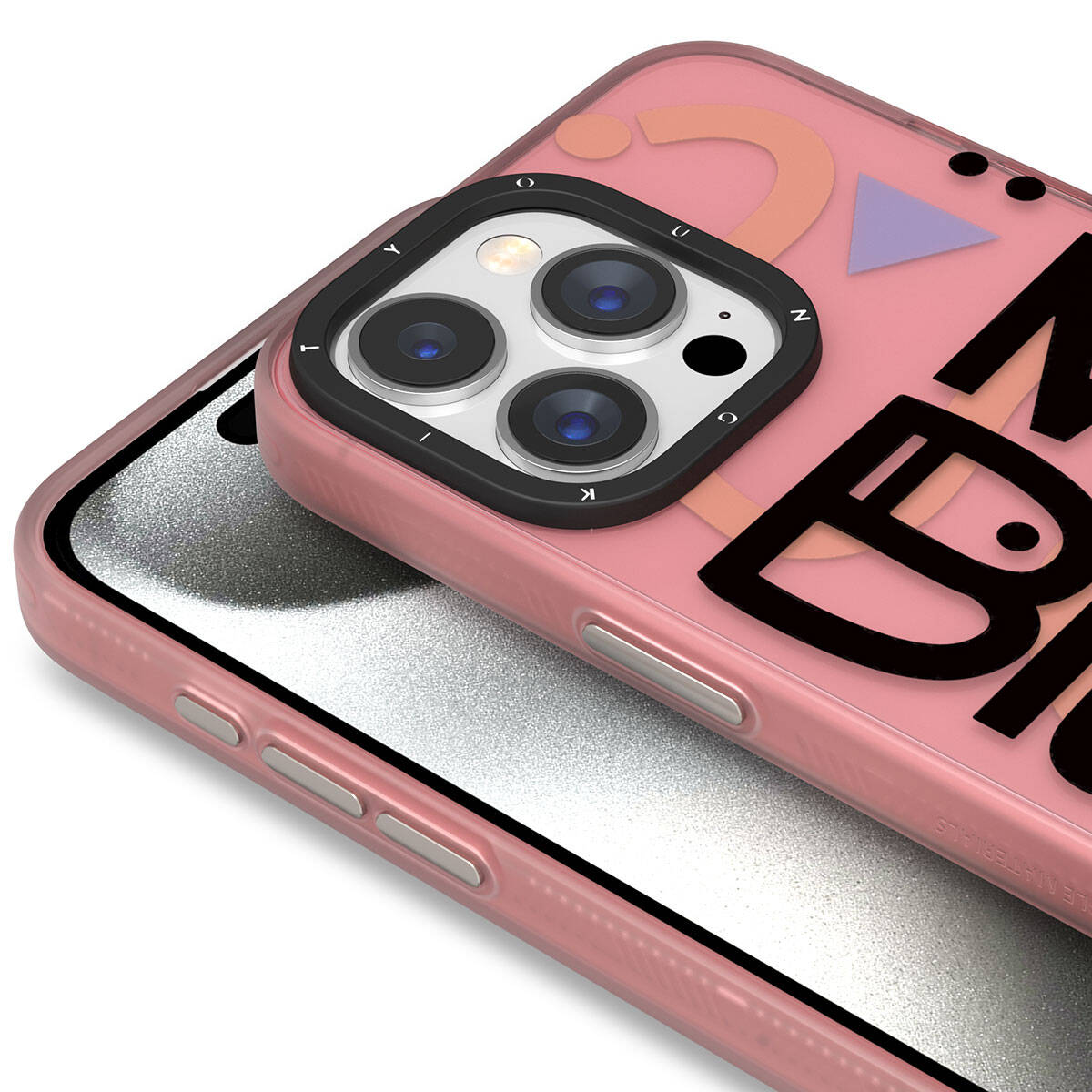 iPhone 15 Pro Max Kılıf Desenli Youngkit Happy Hearth Serisi Kapak
