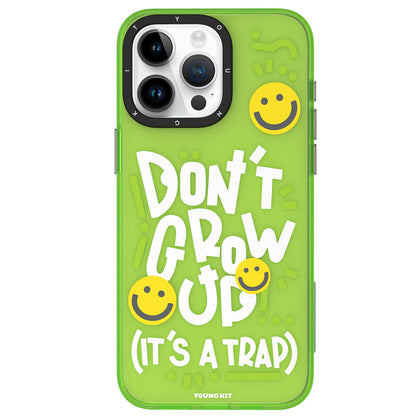 iPhone 15 Pro Max Kılıf Desenli Youngkit Happy Hearth Serisi Kapak