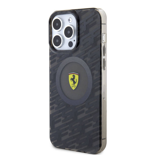 iPhone 15 Pro Max Kılıf Ferrari Orjinal Lisanslı M-safe Şarj Özellikli Multi SF Kapak