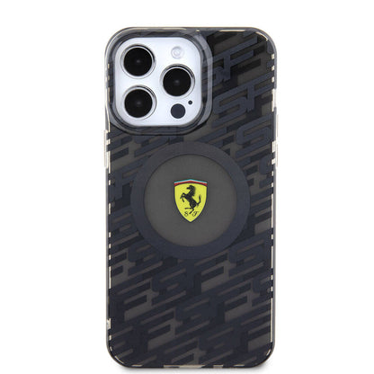iPhone 15 Pro Max Kılıf Ferrari Orjinal Lisanslı M-safe Şarj Özellikli Multi SF Kapak