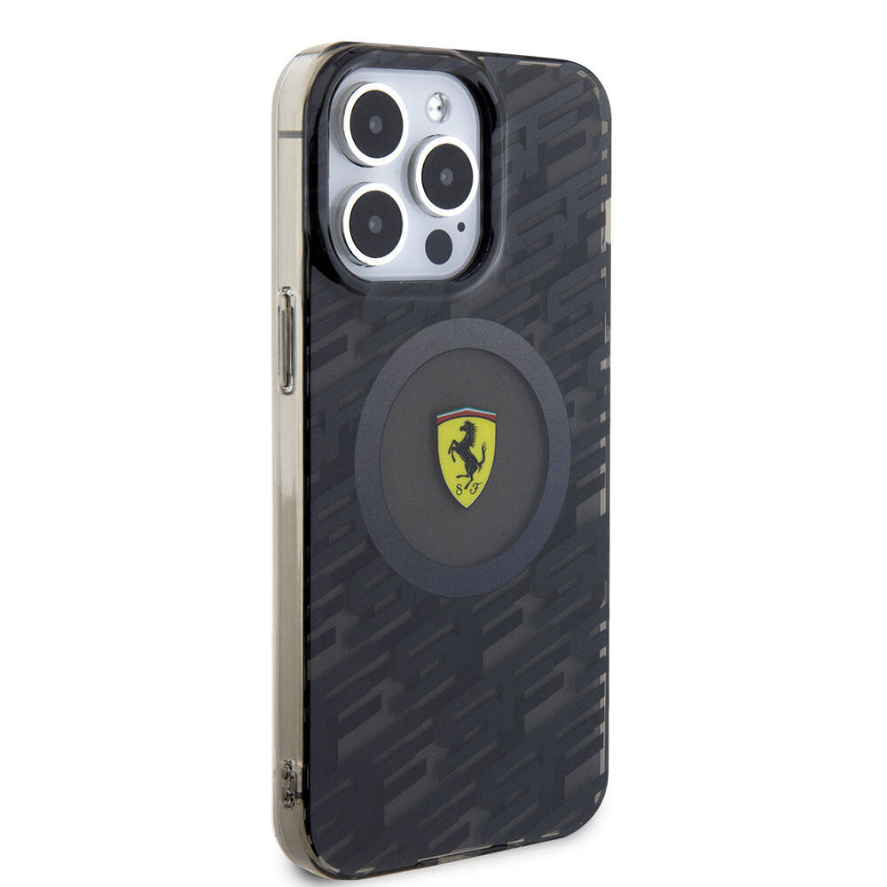 iPhone 15 Pro Max Kılıf Ferrari Orjinal Lisanslı M-safe Şarj Özellikli Multi SF Kapak
