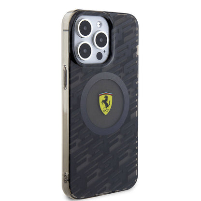 iPhone 15 Pro Max Kılıf Ferrari Orjinal Lisanslı M-safe Şarj Özellikli Multi SF Kapak