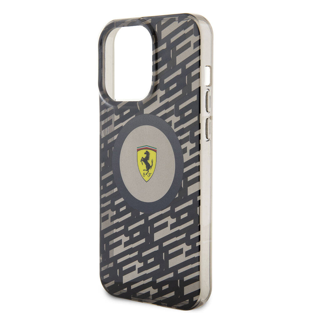 iPhone 15 Pro Max Kılıf Ferrari Orjinal Lisanslı M-safe Şarj Özellikli Multi SF Kapak