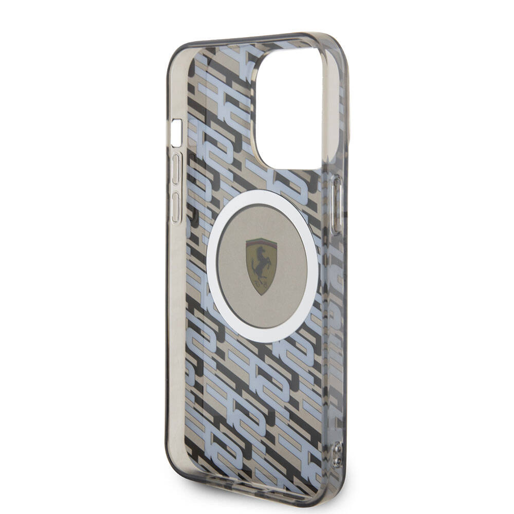 iPhone 15 Pro Max Kılıf Ferrari Orjinal Lisanslı M-safe Şarj Özellikli Multi SF Kapak