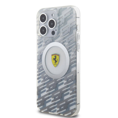 iPhone 15 Pro Max Kılıf Ferrari Orjinal Lisanslı M-safe Şarj Özellikli Multi SF Kapak