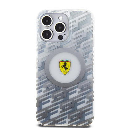 iPhone 15 Pro Max Kılıf Ferrari Orjinal Lisanslı M-safe Şarj Özellikli Multi SF Kapak