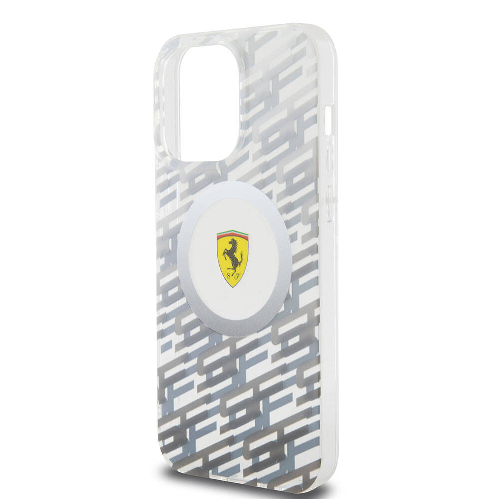 iPhone 15 Pro Max Kılıf Ferrari Orjinal Lisanslı M-safe Şarj Özellikli Multi SF Kapak