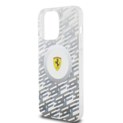 iPhone 15 Pro Max Kılıf Ferrari Orjinal Lisanslı M-safe Şarj Özellikli Multi SF Kapak