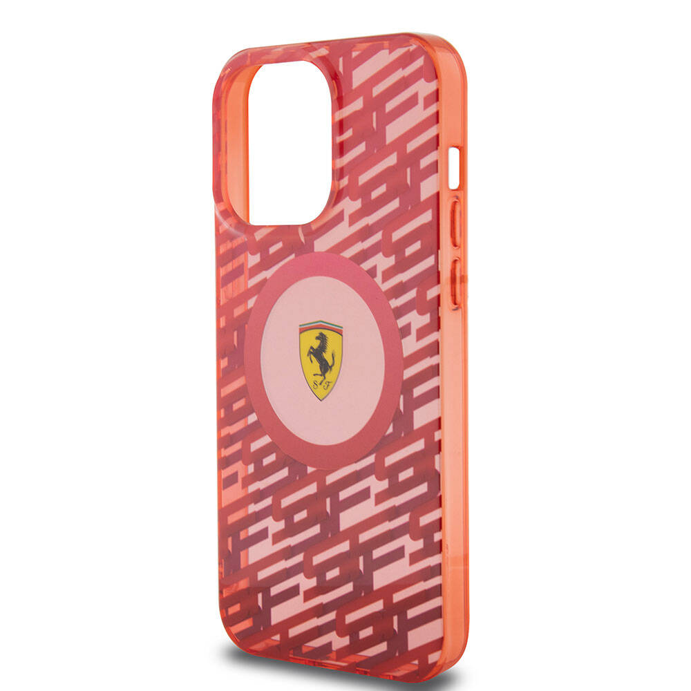 iPhone 15 Pro Max Kılıf Ferrari Orjinal Lisanslı M-safe Şarj Özellikli Multi SF Kapak