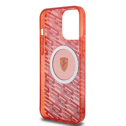 iPhone 15 Pro Max Kılıf Ferrari Orjinal Lisanslı M-safe Şarj Özellikli Multi SF Kapak