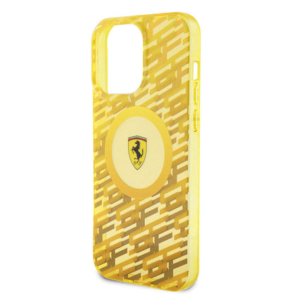 iPhone 15 Pro Max Kılıf Ferrari Orjinal Lisanslı M-safe Şarj Özellikli Multi SF Kapak