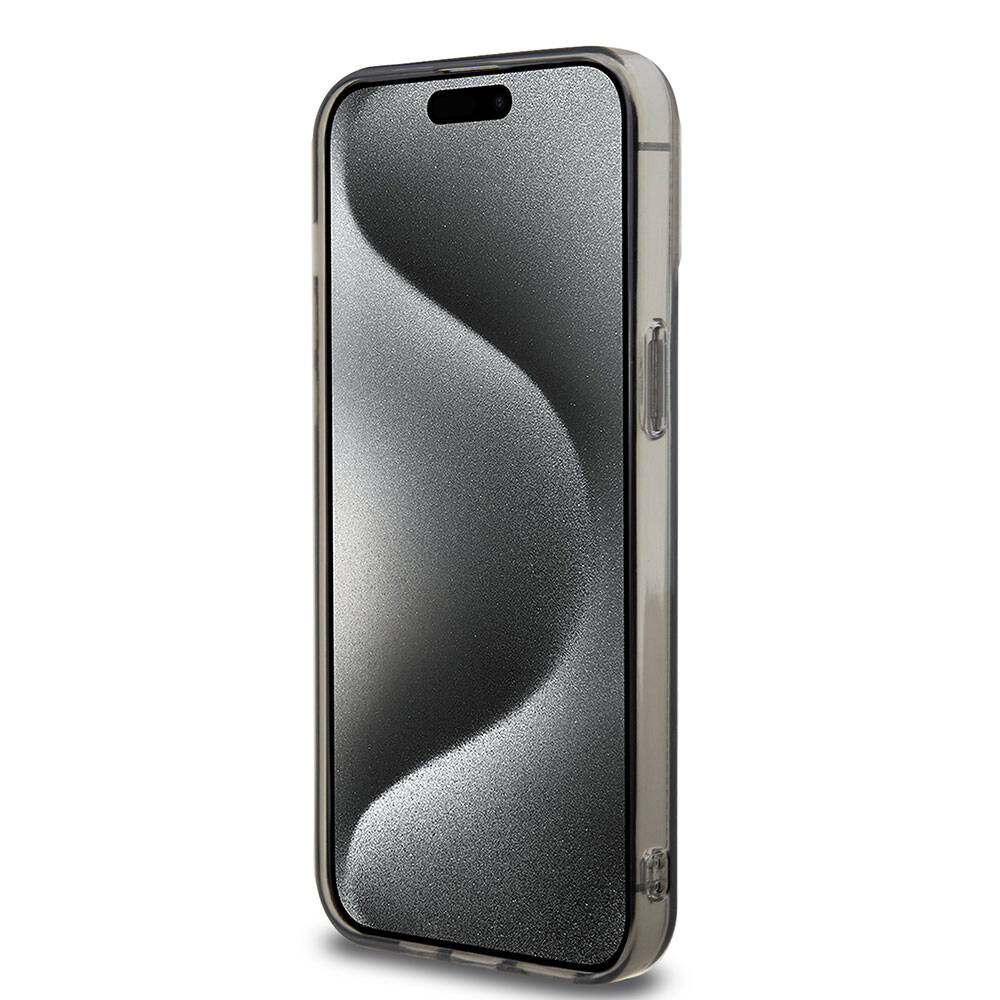 iPhone 15 Pro Max Kılıf Ferrari Orjinal Lisanslı M-safe Şarj Özellikli Parçalanan Noktalar Desenli Kapak