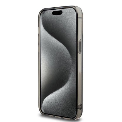 iPhone 15 Pro Max Kılıf Ferrari Orjinal Lisanslı M-safe Şarj Özellikli Parçalanan Noktalar Desenli Kapak