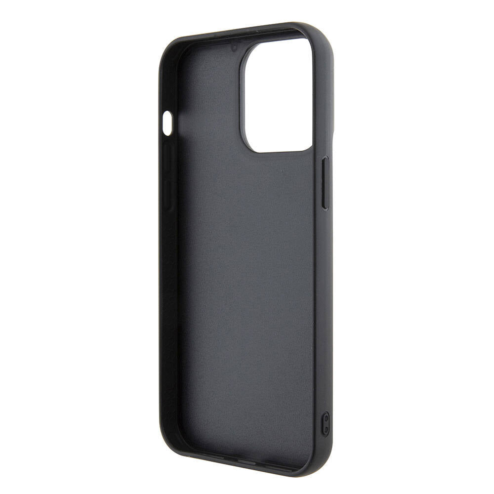 iPhone 15 Pro Max Kılıf Guess Orjinal Lisanslı Pullu Arka Yüzey Metal Yazı Logolu Sequin Script Kapak