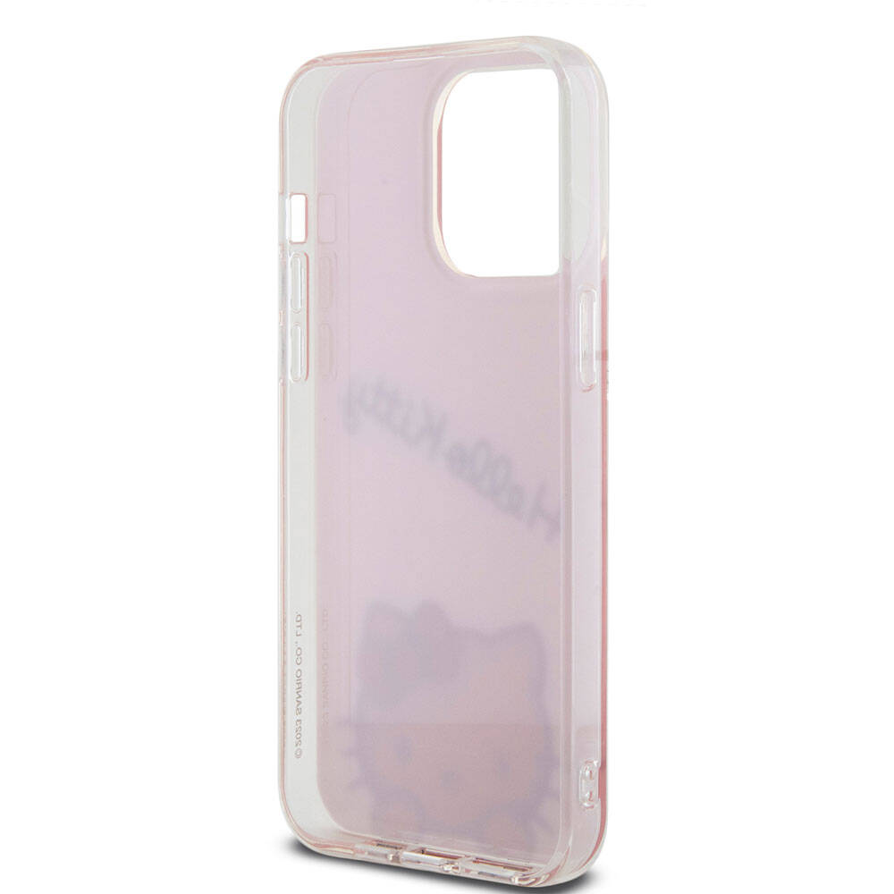 iPhone 15 Pro Max Kılıf Hello Kitty Orjinal Lisanslı Askılı Yazı ve İkonik Logolu Daydreaming Kapak