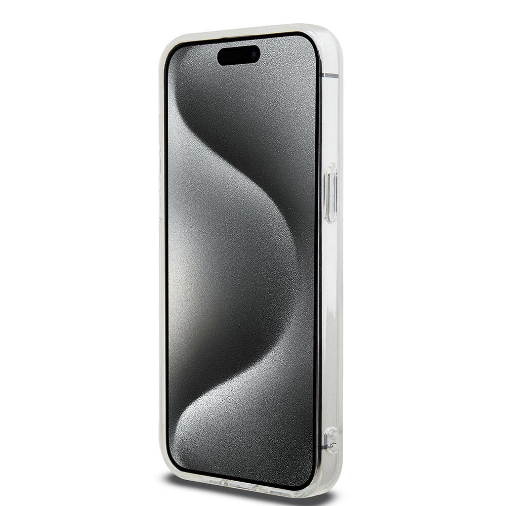 iPhone 15 Pro Max Kılıf Hello Kitty Orjinal Lisanslı Askılı Yazı ve İkonik Logolu Daydreaming Kapak