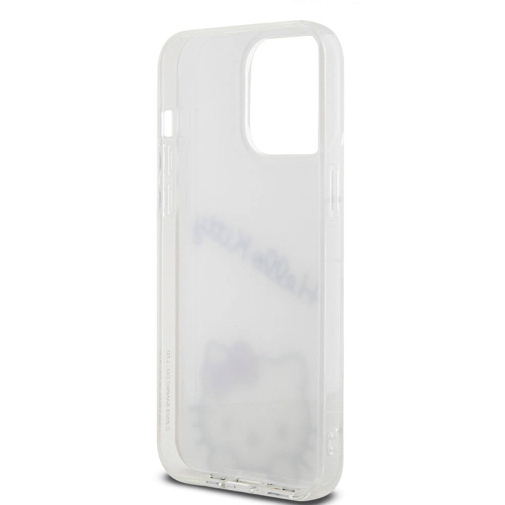 iPhone 15 Pro Max Kılıf Hello Kitty Orjinal Lisanslı Askılı Yazı ve İkonik Logolu Daydreaming Kapak