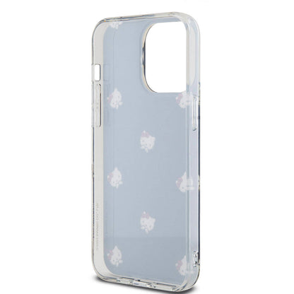 iPhone 15 Pro Max Kılıf Hello Kitty Orjinal Lisanslı Elektroplating Kaplama Kabarcık Baskılı Kapak